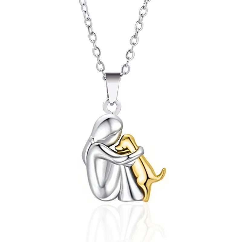 Charming Fashion Necklace for Women Featuring Adorable Dog Pendant - Perfect Gift for Dog Lovers