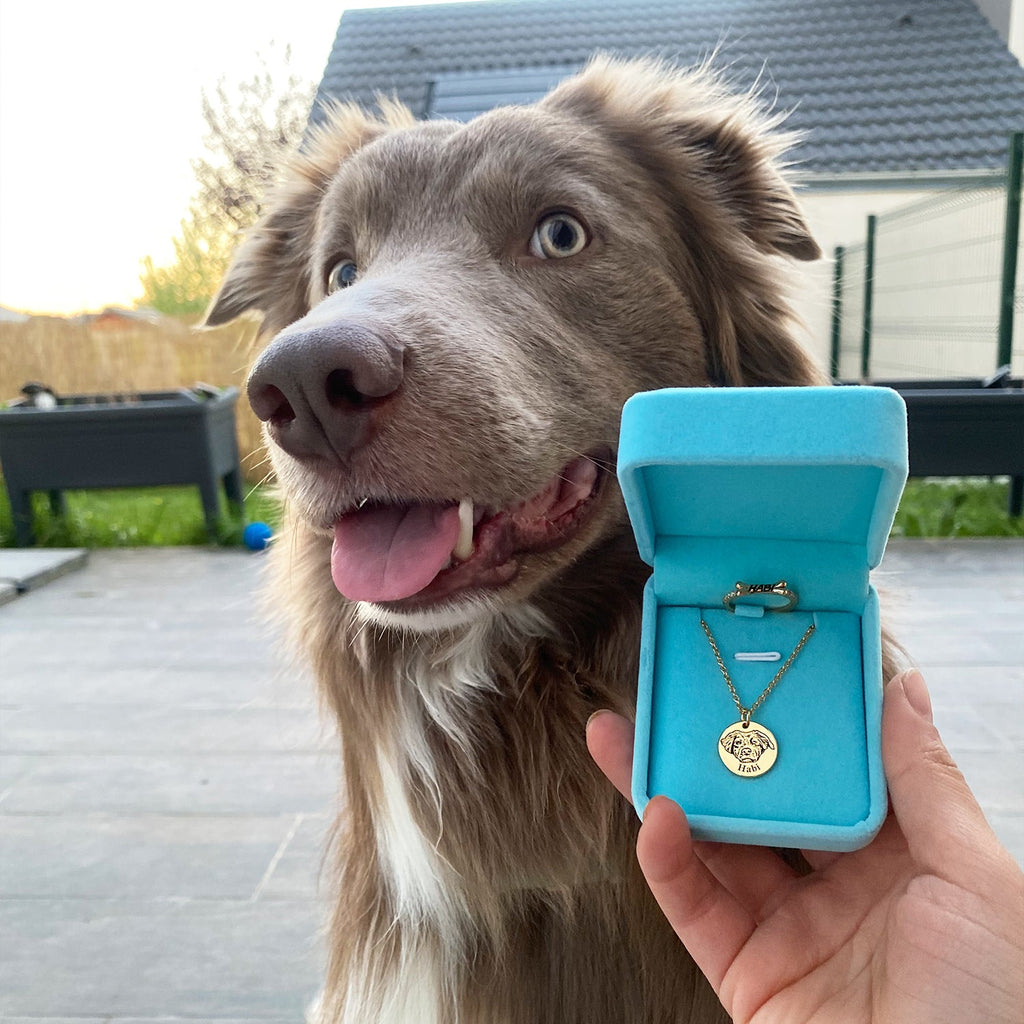 Cherish Your Furry Friend with Our Personalized Pet Face Necklace