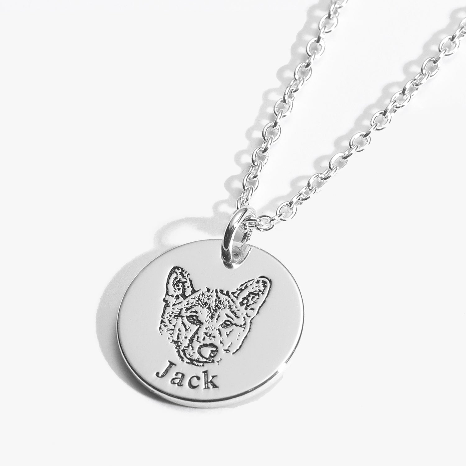 Cherish Your Furry Friend with Our Personalized Pet Face Necklace