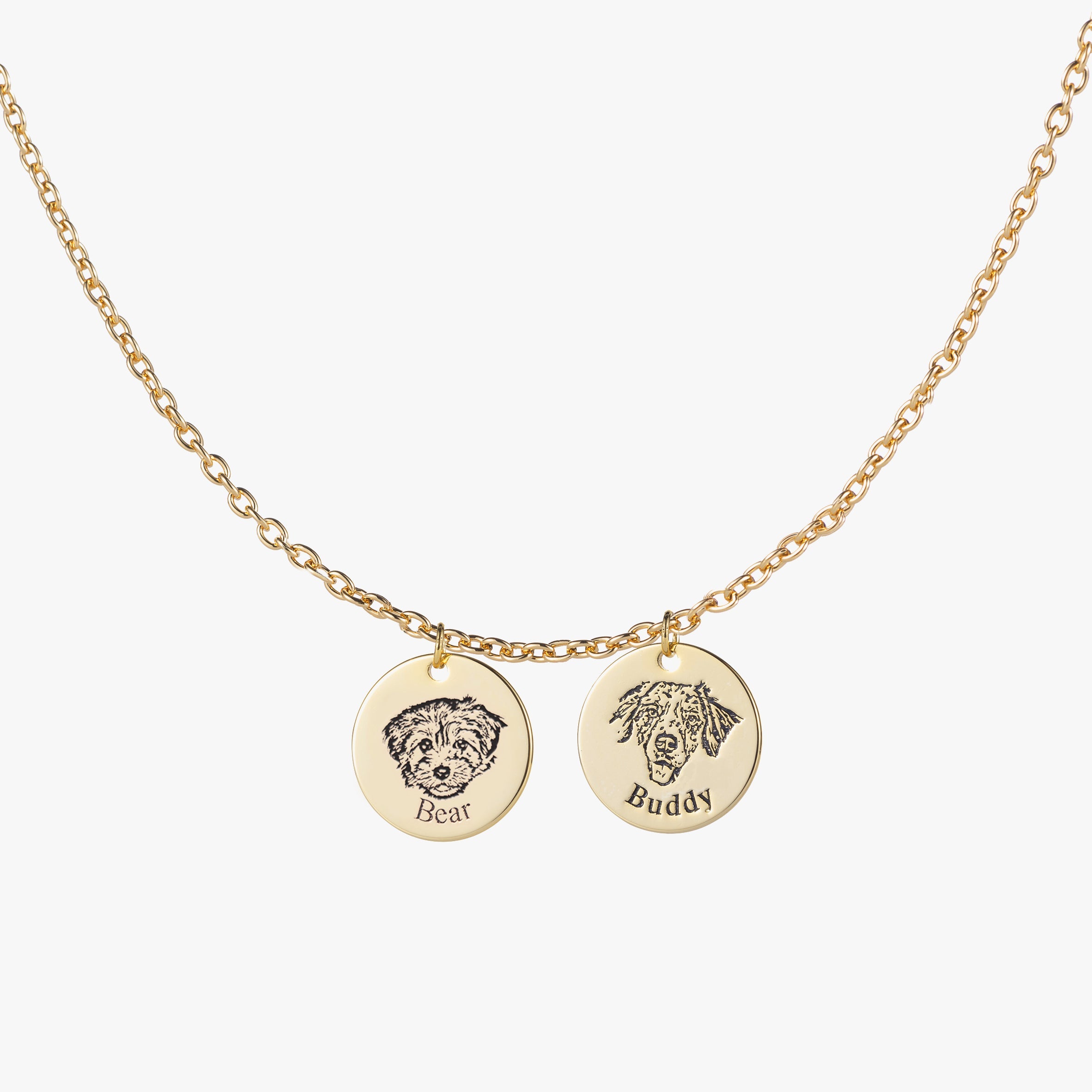 Cherish Your Furry Friend with Our Personalized Pet Face Necklace