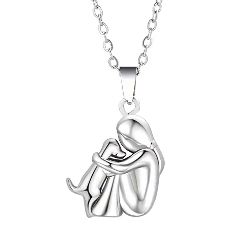 Charming Fashion Necklace for Women Featuring Adorable Dog Pendant - Perfect Gift for Dog Lovers