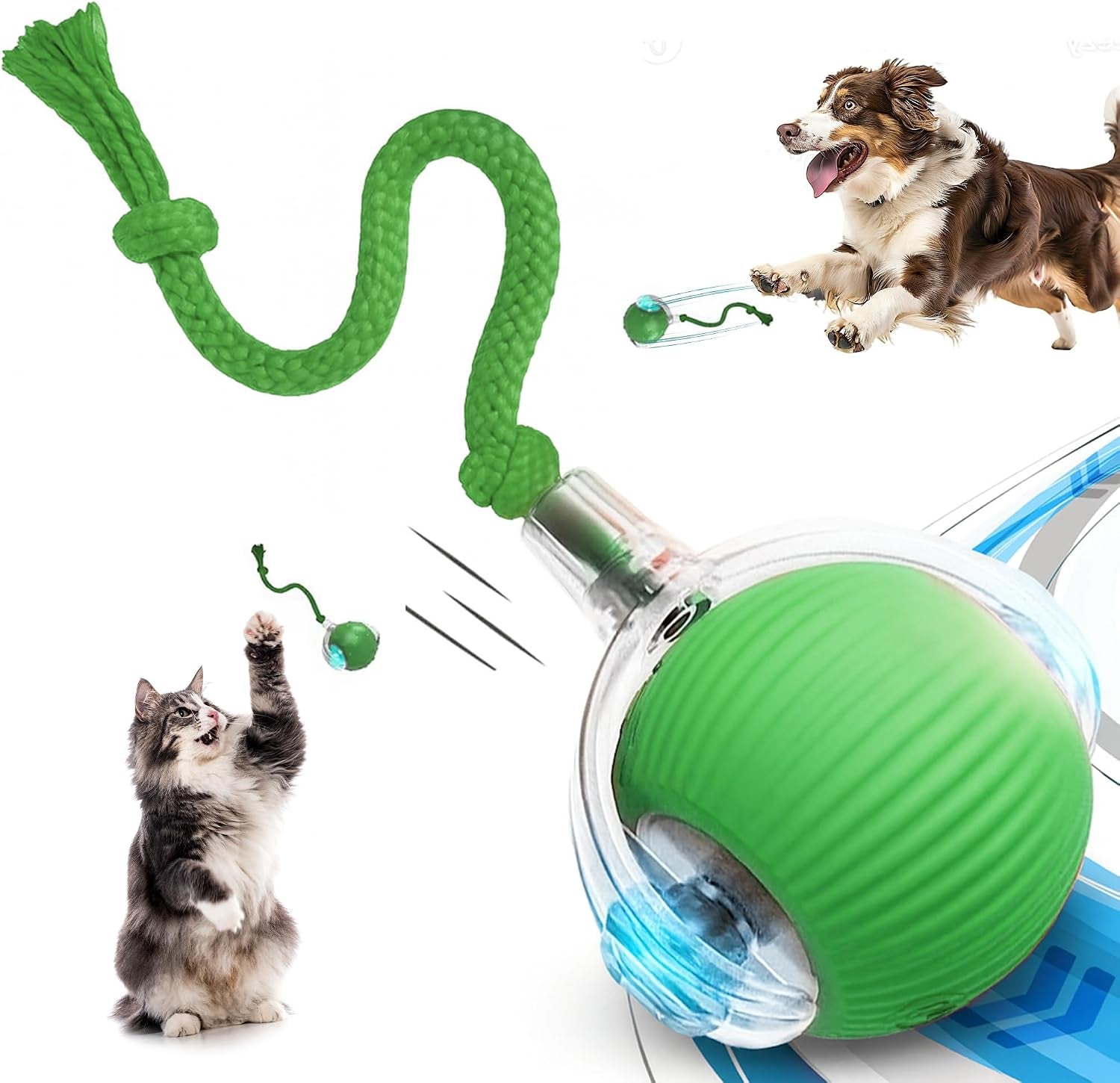 Speedy Tail 2.0: The Ultimate Interactive Cat and Dog Toy for Endless Playtime Fun!