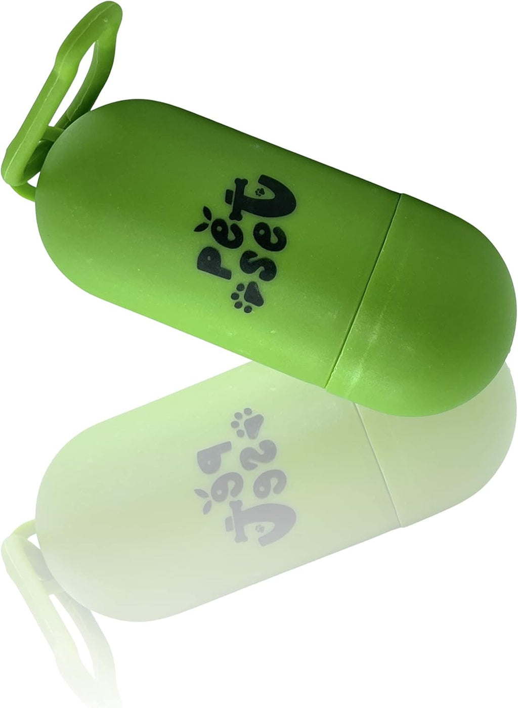 Stylish and Practical Dog Waste Dispenser by Stacy Talan - Green Plastic Poop Bag Holder with Convenient Leash Clip