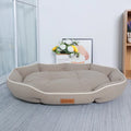 Cozy Corduroy Pet Sofa Bed - Spacious and Warm Sleeping Mat for Dogs and Cats