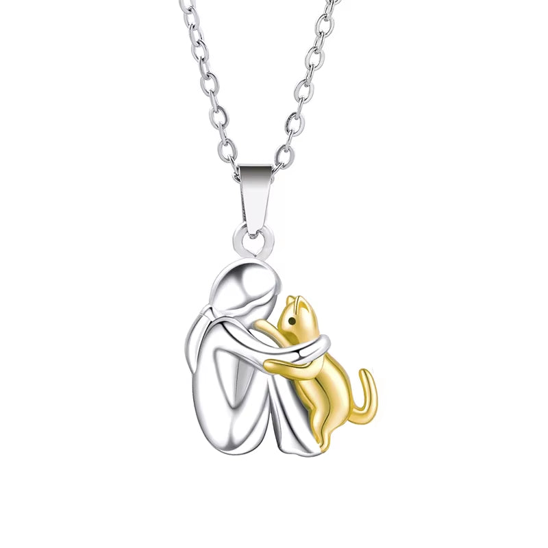 Charming Fashion Necklace for Women Featuring Adorable Dog Pendant - Perfect Gift for Dog Lovers