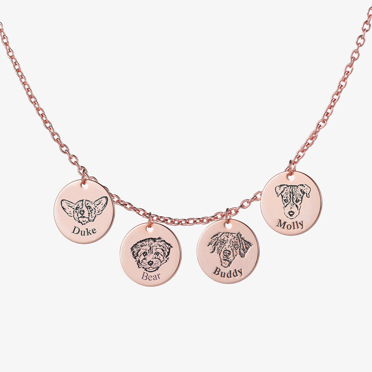 Cherish Your Furry Friend with Our Personalized Pet Face Necklace