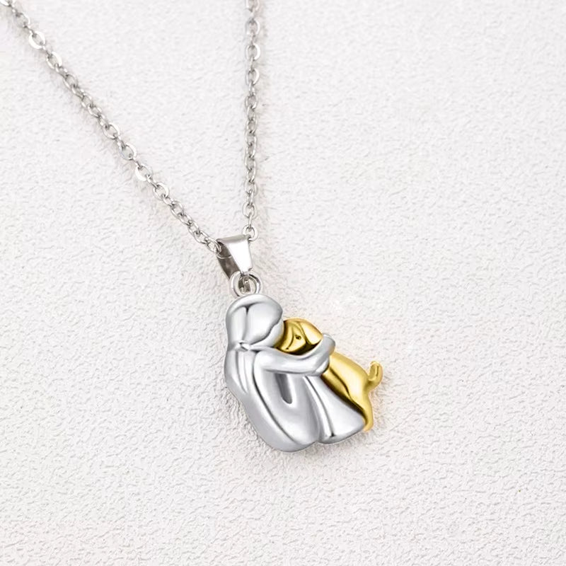 Charming Fashion Necklace for Women Featuring Adorable Dog Pendant - Perfect Gift for Dog Lovers
