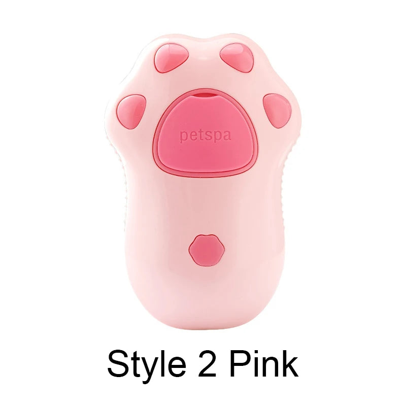 Transform Your Pet's Grooming Routine with the Steamy Brush Electric Spray Cat Hair Brush - A 3-in-1 Multifunctional Tool for Effortless Grooming and Massage!