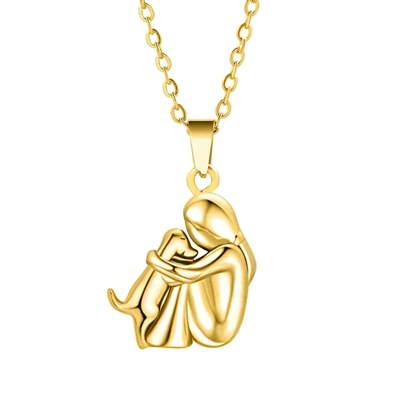 Charming Fashion Necklace for Women Featuring Adorable Dog Pendant - Perfect Gift for Dog Lovers